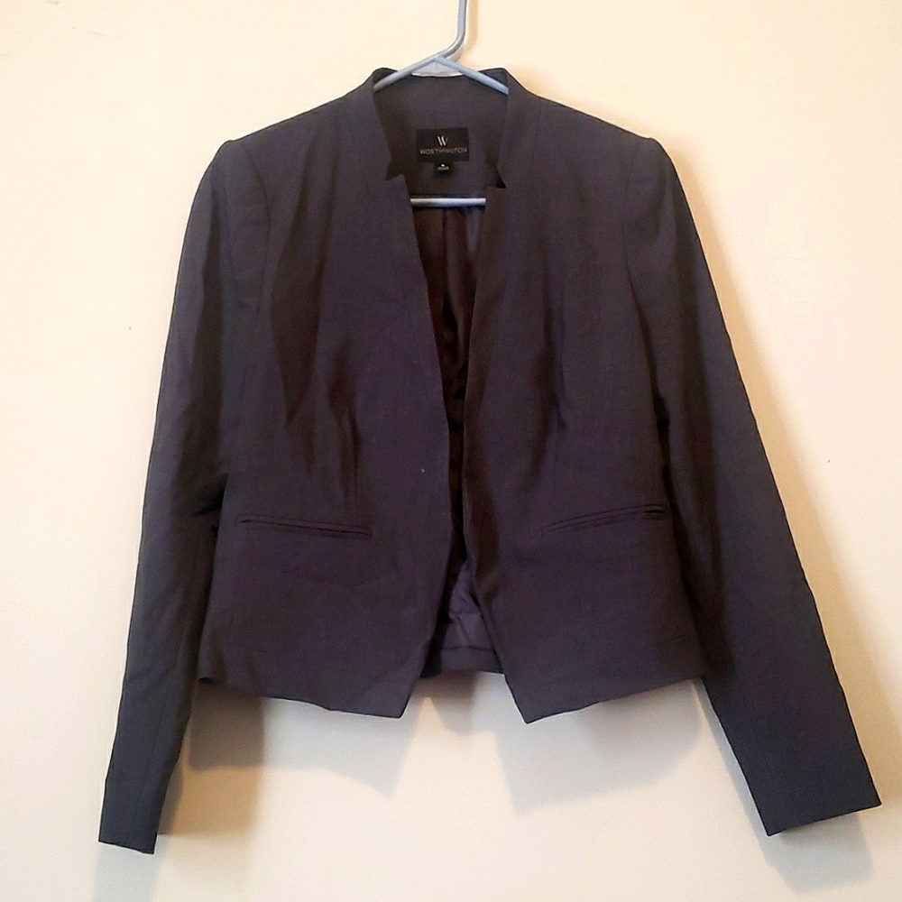 Gray Blazer